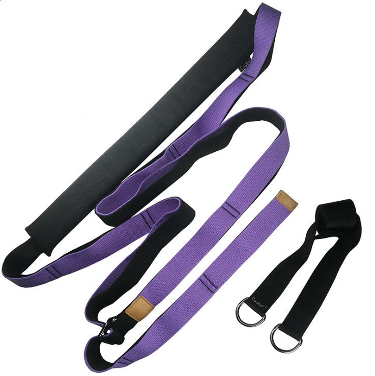 Premium Yoga Exercise Strap - Multi-Use Fitness Tool