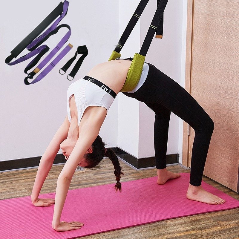 Premium Yoga Exercise Strap - Multi-Use Fitness Tool