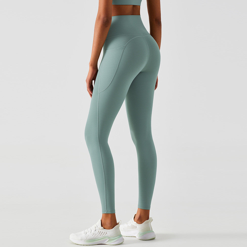 High Waisted Yoga Pants for Women With Naked Butt Lift